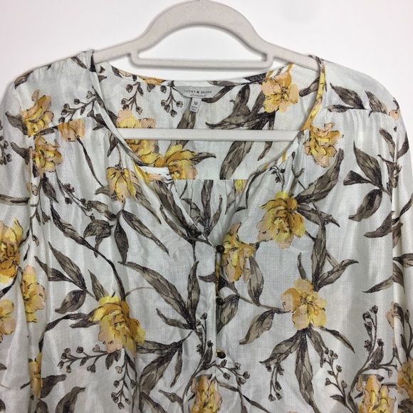 Lucky Brand Floral Blouse - Picture 3 of 6